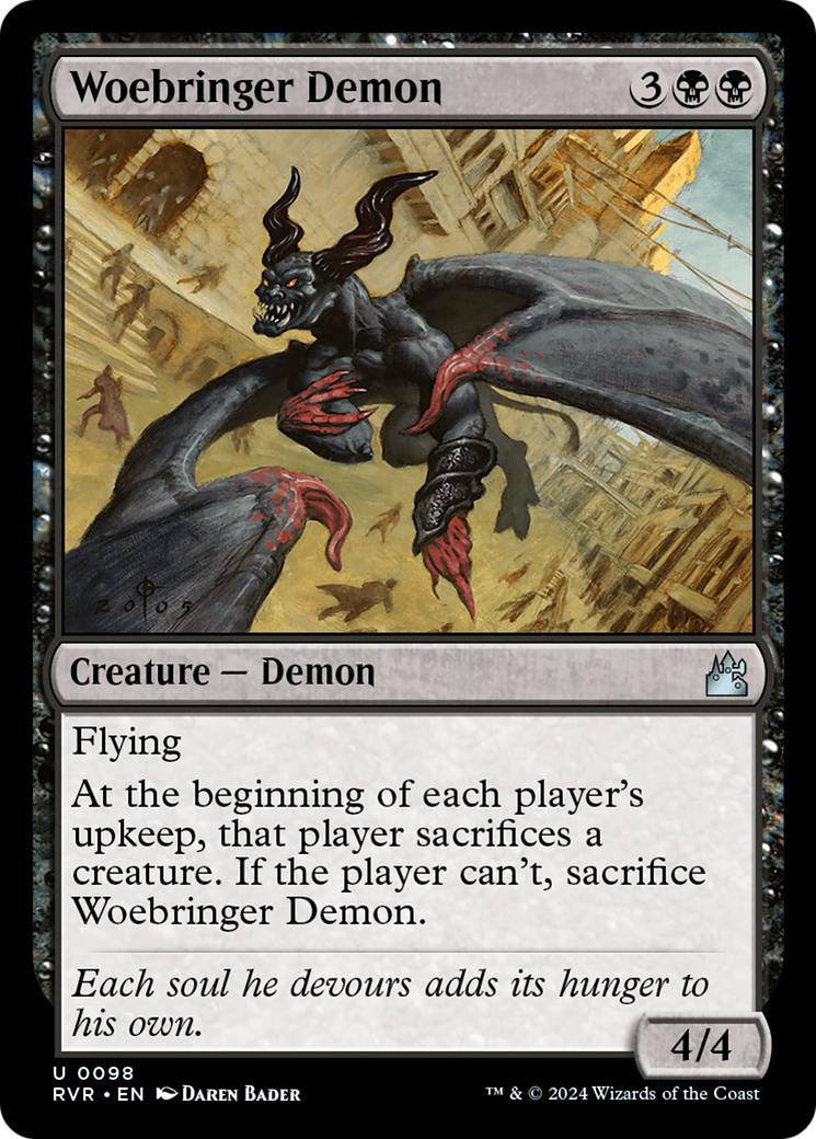 Woebringer Demon [Ravnica Remastered] | Gamers Paradise