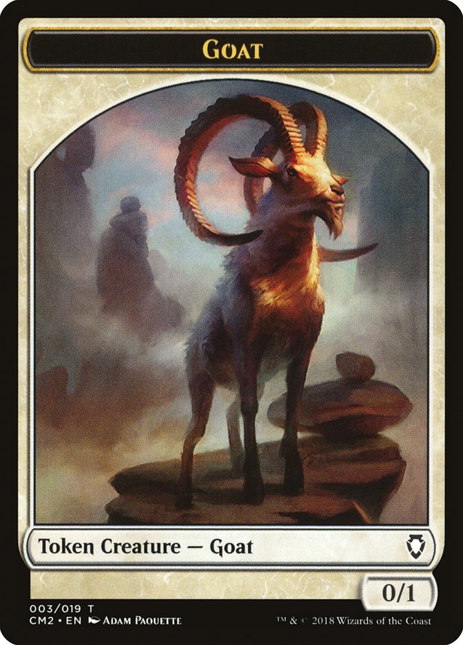 Goat Token [Commander Anthology Volume II Tokens] | Gamers Paradise