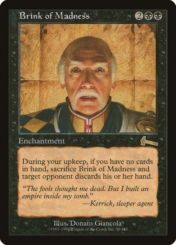 Brink of Madness [Urza's Legacy] | Gamers Paradise