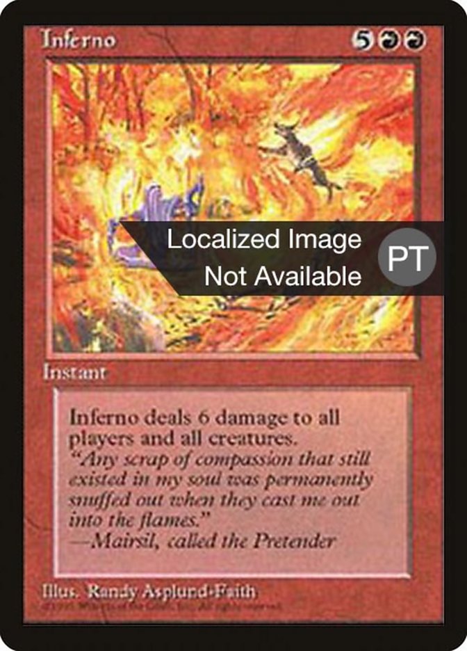 Inferno [Fourth Edition (Foreign Black Border)] | Gamers Paradise