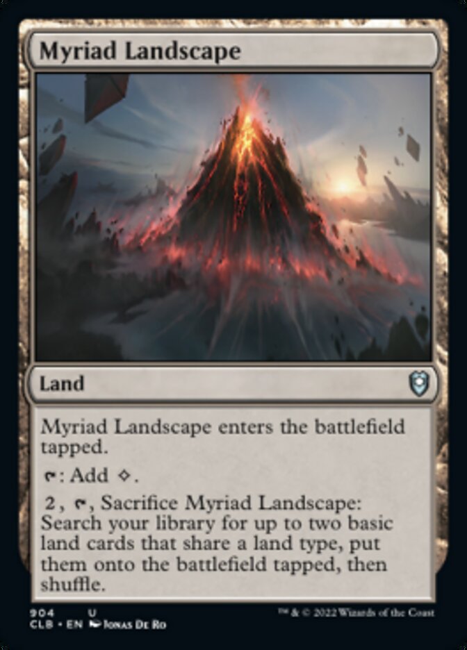 Myriad Landscape [Commander Legends: Battle for Baldur's Gate] | Gamers Paradise