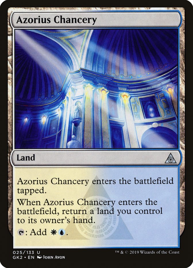 Azorius Chancery [Ravnica Allegiance Guild Kit] | Gamers Paradise