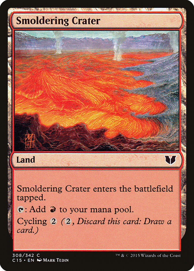 Smoldering Crater [Commander 2015] | Gamers Paradise