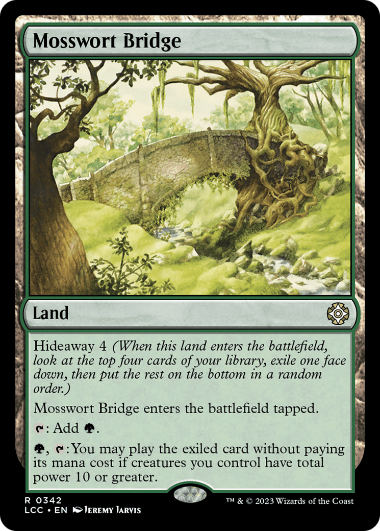 Mosswort Bridge [The Lost Caverns of Ixalan Commander] | Gamers Paradise