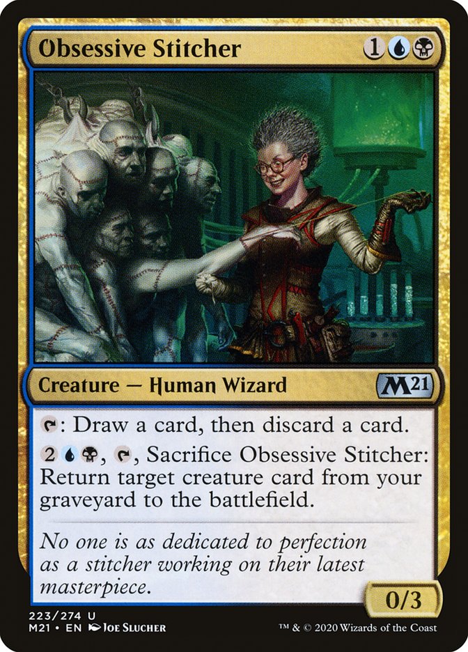 Obsessive Stitcher [Core Set 2021] | Gamers Paradise