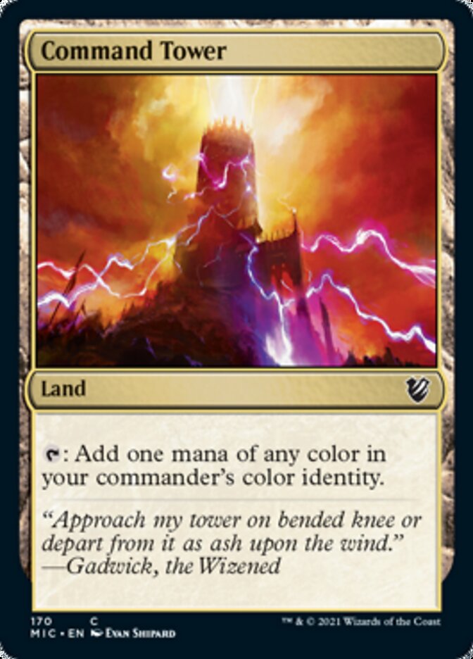 Command Tower [Innistrad: Midnight Hunt Commander] | Gamers Paradise