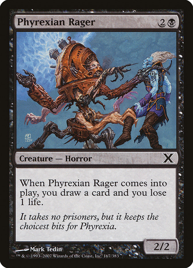 Phyrexian Rager [Tenth Edition] | Gamers Paradise