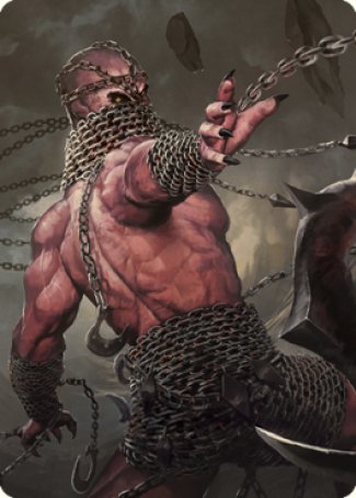 Chain Devil Art Card [Commander Legends: Battle for Baldur's Gate Art Series] | Gamers Paradise