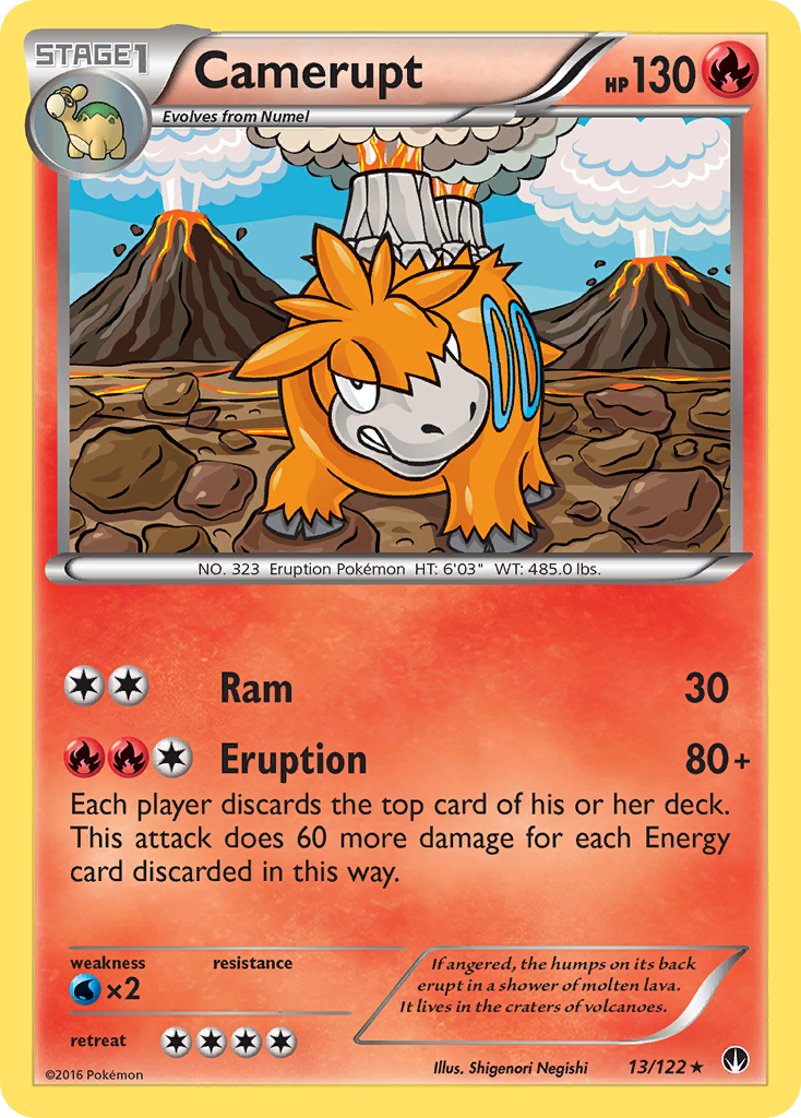 Camerupt (13/122) [XY: BREAKpoint] | Gamers Paradise