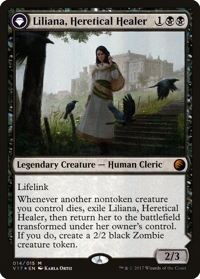 Liliana, Heretical Healer // Liliana, Defiant Necromancer [From the Vault: Transform] | Gamers Paradise
