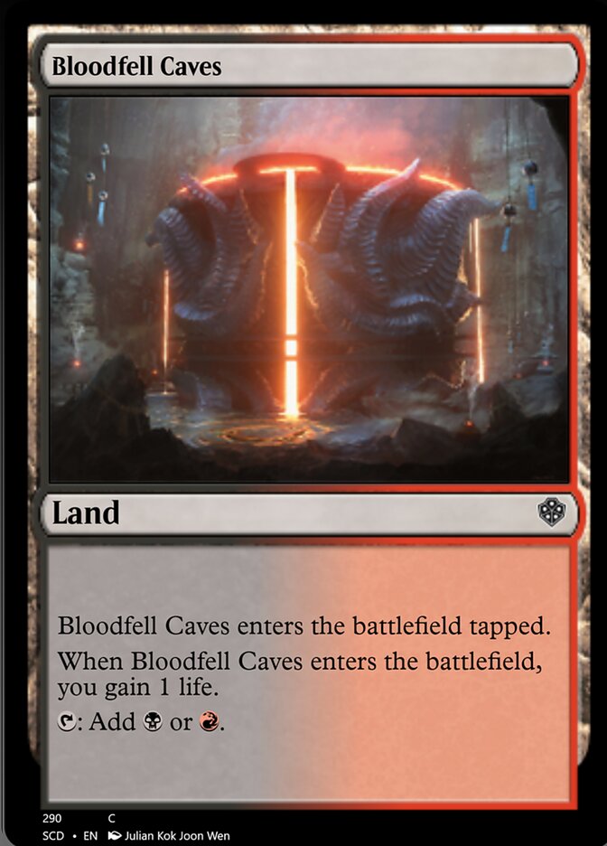 Bloodfell Caves [Starter Commander Decks] | Gamers Paradise