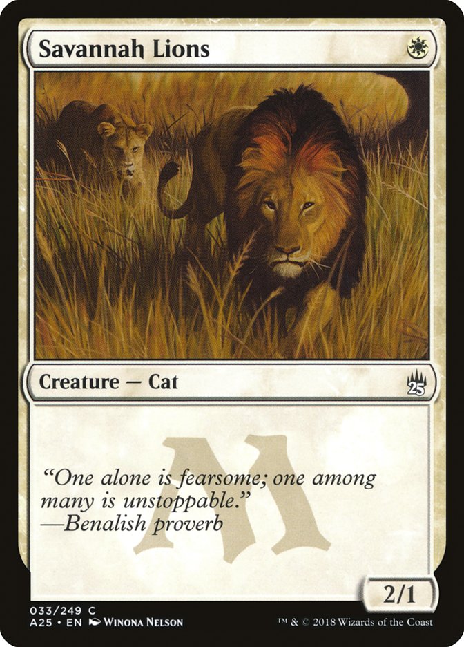 Savannah Lions [Masters 25] | Gamers Paradise