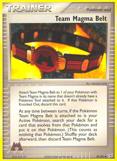 Team Magma Belt (81/95) [EX: Team Magma vs Team Aqua] | Gamers Paradise