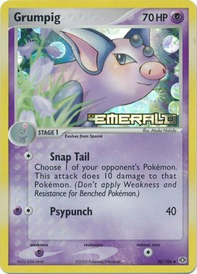 Grumpig (30/106) (Stamped) [EX: Emerald] | Gamers Paradise