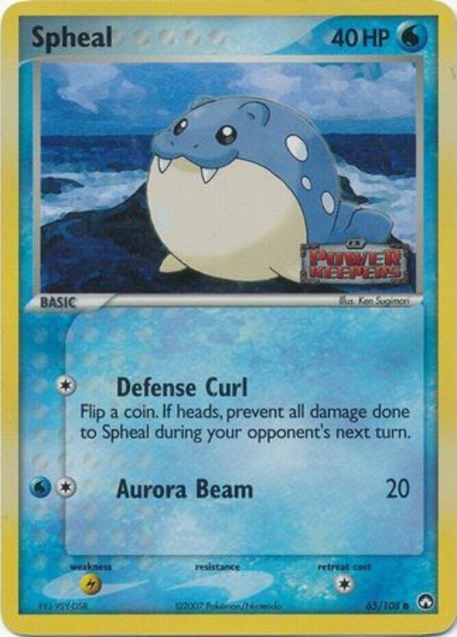 Spheal (65/108) (Stamped) [EX: Power Keepers] | Gamers Paradise