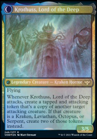 Runo Stromkirk // Krothuss, Lord of the Deep [Innistrad: Crimson Vow Prerelease Promos] | Gamers Paradise