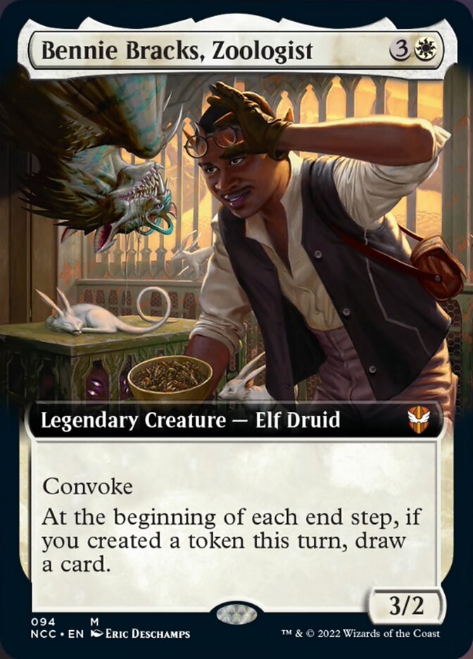 Bennie Bracks, Zoologist (Extended Art) [Streets of New Capenna Commander] | Gamers Paradise