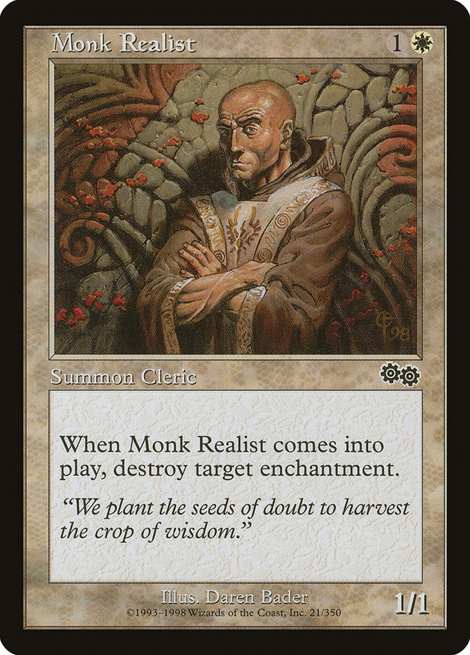 Monk Realist [Urza's Saga] | Gamers Paradise