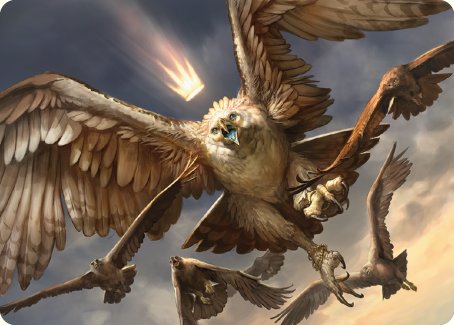 Gwaihir, Greatest of the Eagles Art Card [The Lord of the Rings: Tales of Middle-earth Art Series] | Gamers Paradise