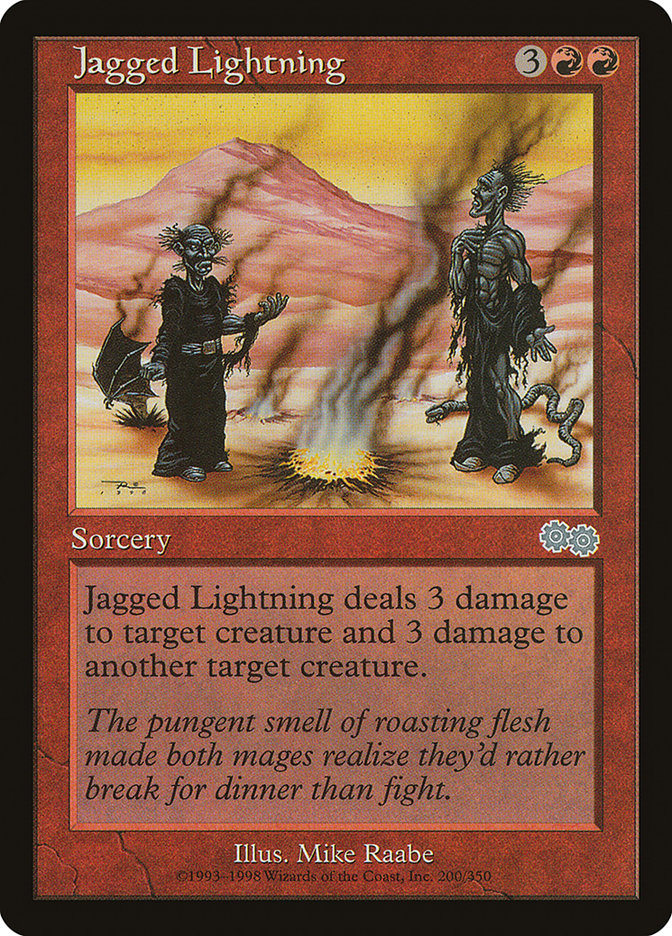 Jagged Lightning [Urza's Saga] | Gamers Paradise