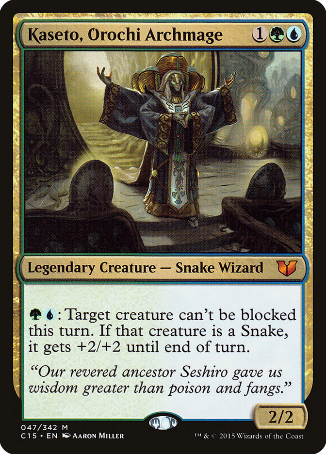 Kaseto, Orochi Archmage [Commander 2015] | Gamers Paradise