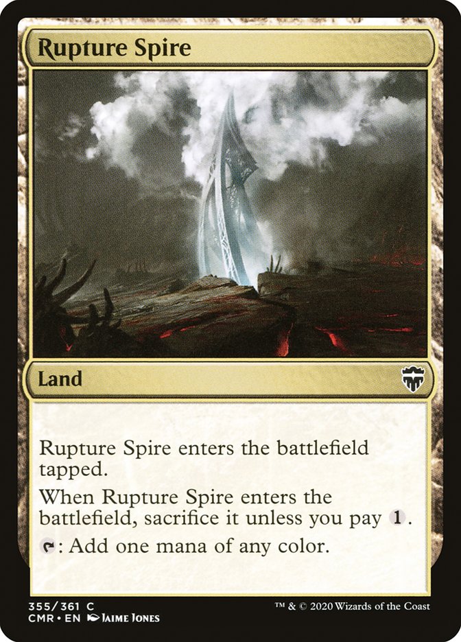 Rupture Spire (355) [Commander Legends] | Gamers Paradise