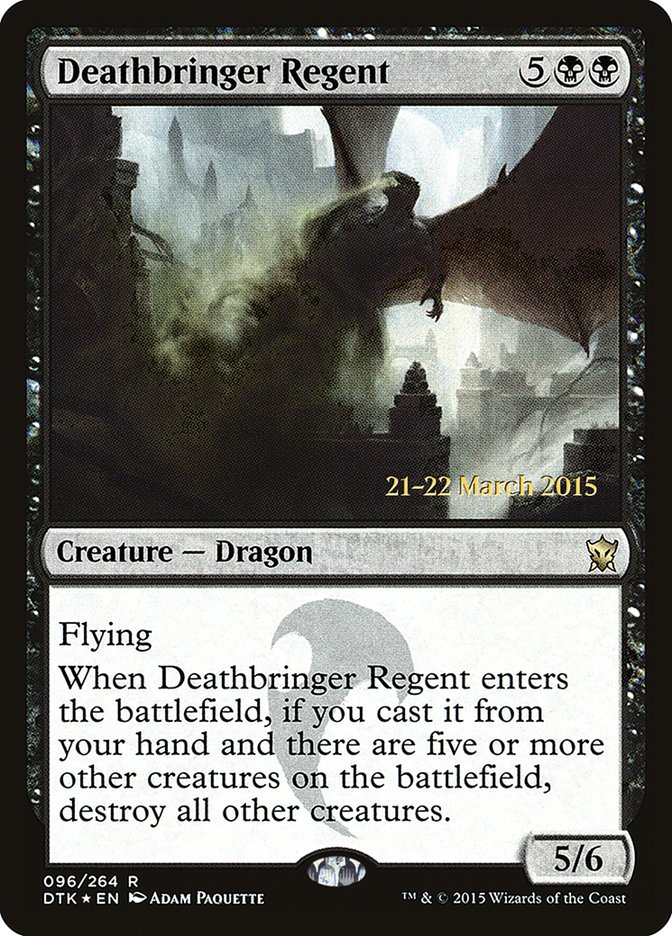 Deathbringer Regent [Dragons of Tarkir Prerelease Promos] | Gamers Paradise