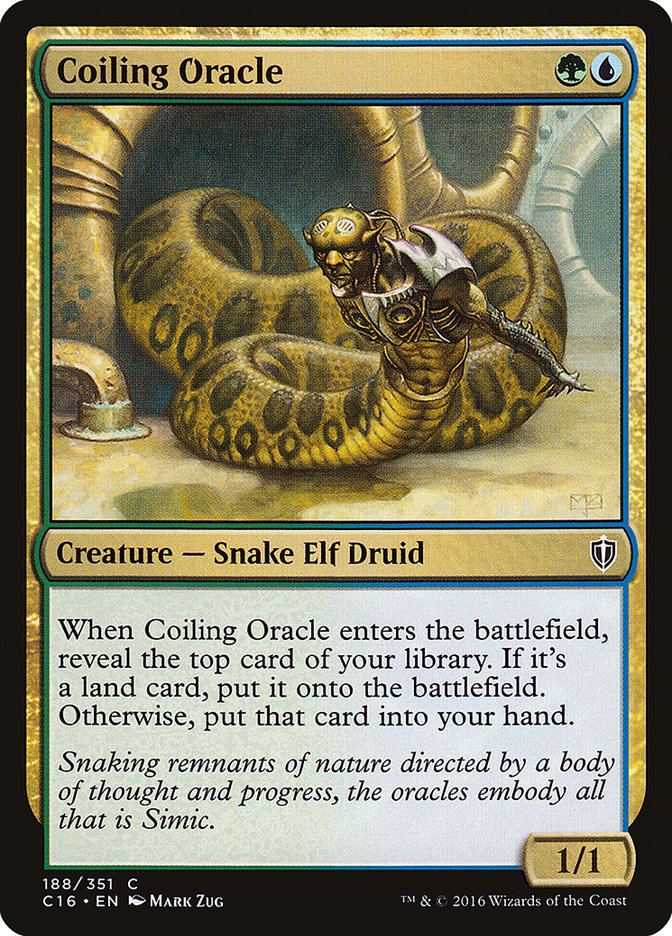 Coiling Oracle [Commander 2016] | Gamers Paradise