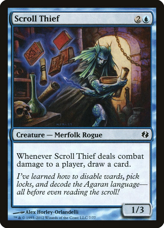 Scroll Thief [Duel Decks: Venser vs. Koth] | Gamers Paradise