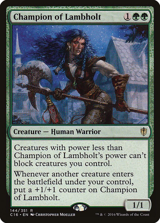 Champion of Lambholt [Commander 2016] | Gamers Paradise