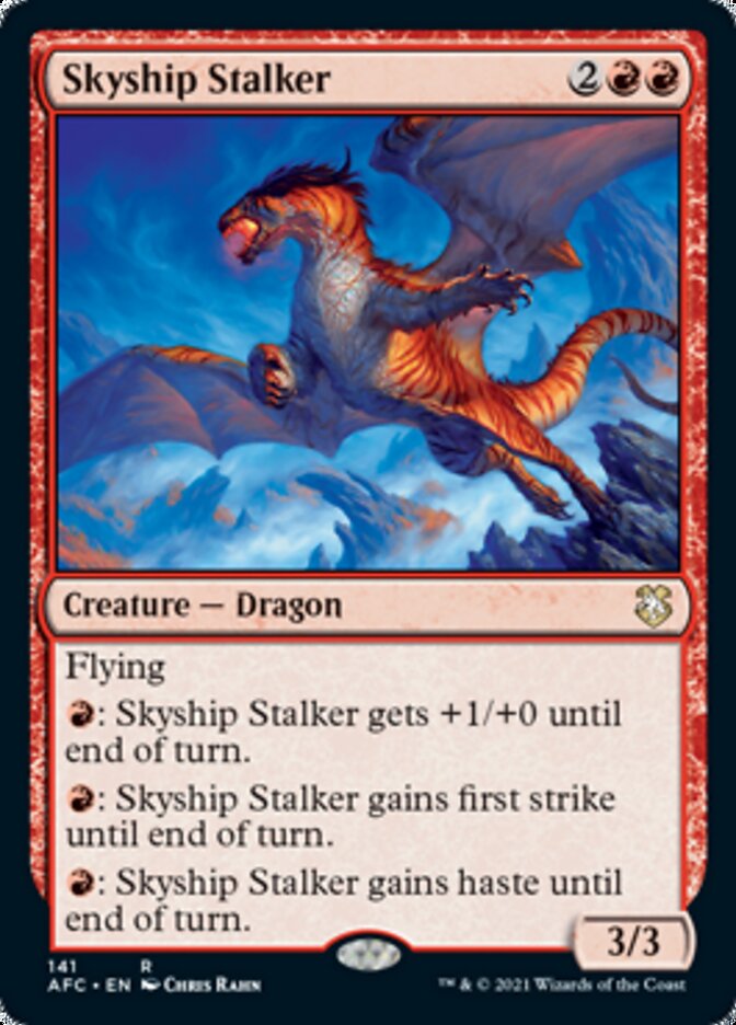 Skyship Stalker [Dungeons & Dragons: Adventures in the Forgotten Realms Commander] | Gamers Paradise