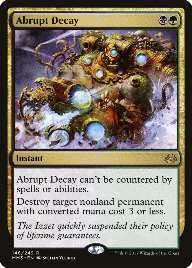 Abrupt Decay [Modern Masters 2017] | Gamers Paradise