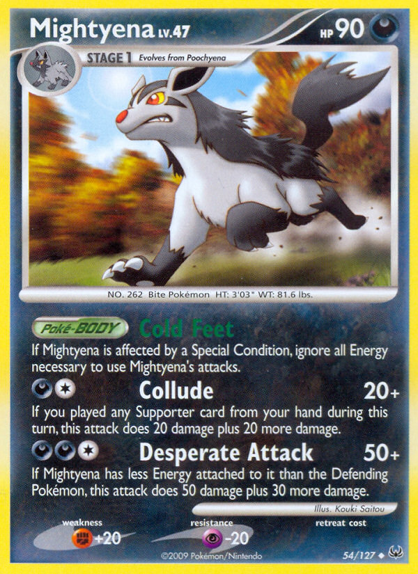 Mightyena (54/127) [Platinum: Base Set] | Gamers Paradise