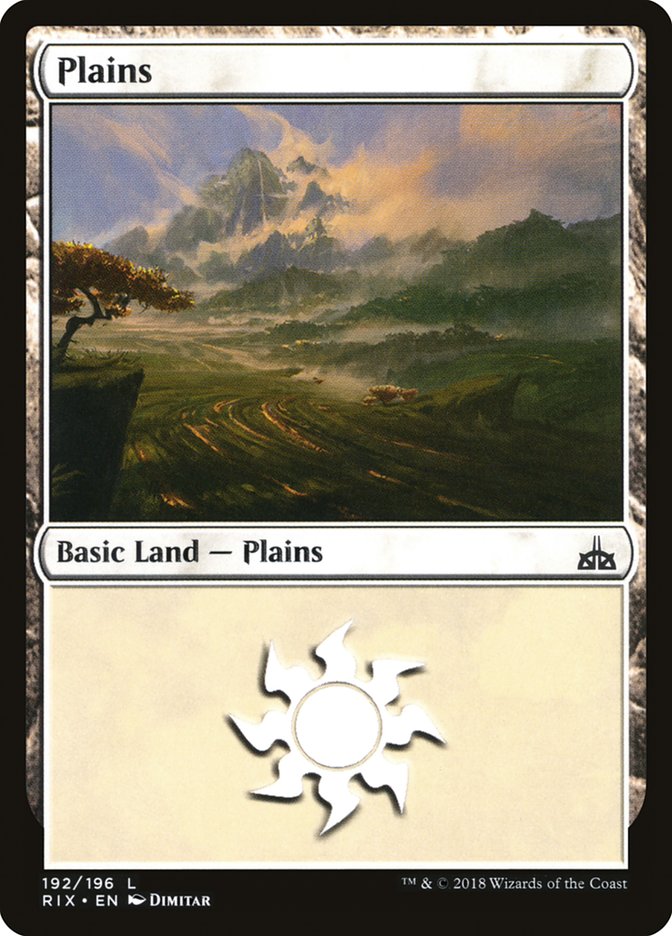 Plains (192) [Rivals of Ixalan] | Gamers Paradise