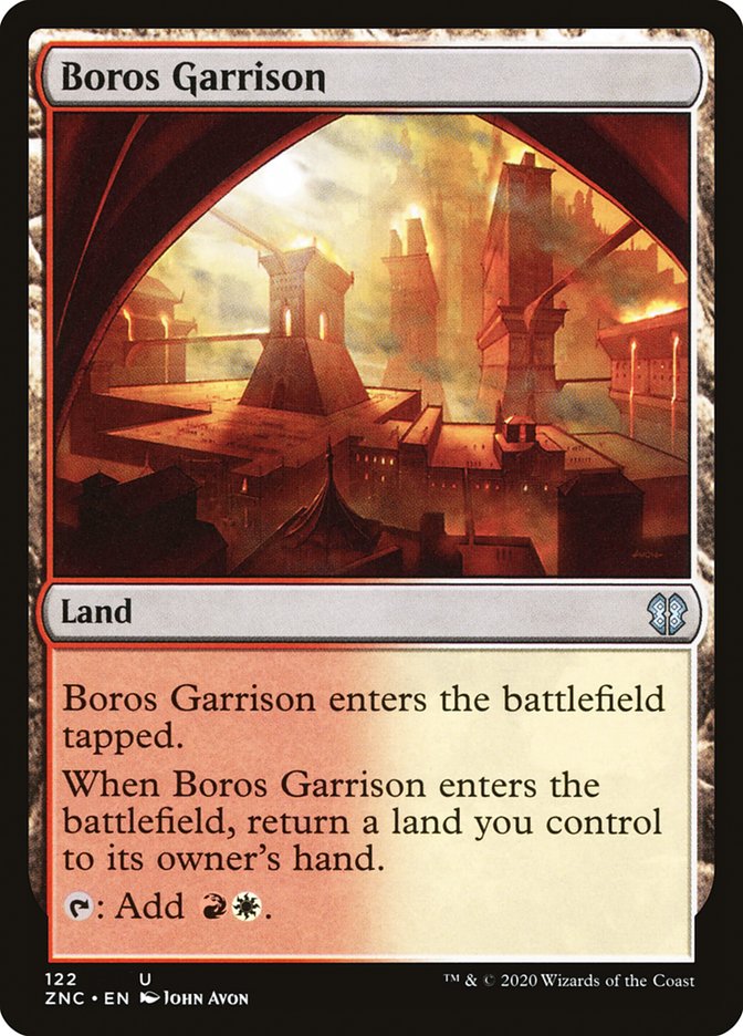 Boros Garrison [Zendikar Rising Commander] | Gamers Paradise