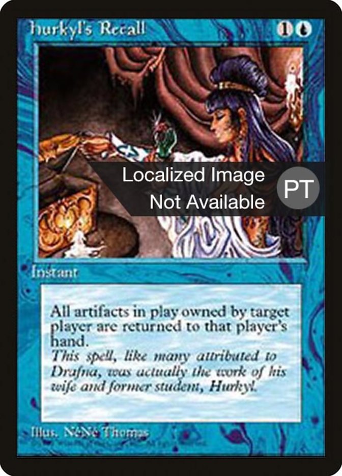 Hurkyl's Recall [Fourth Edition (Foreign Black Border)] | Gamers Paradise