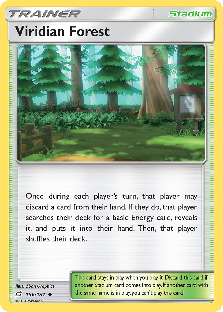 Viridian Forest (156/181) [Sun & Moon: Team Up] | Gamers Paradise