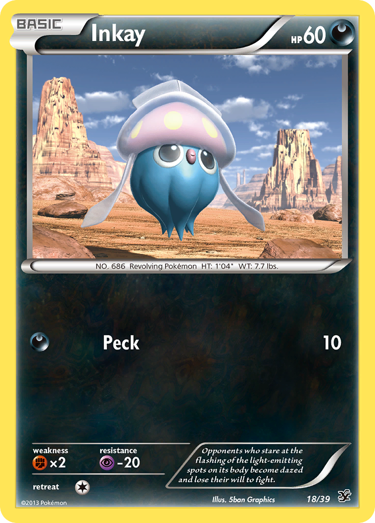 Inkay (18/39) [XY: Kalos Starter Set] | Gamers Paradise