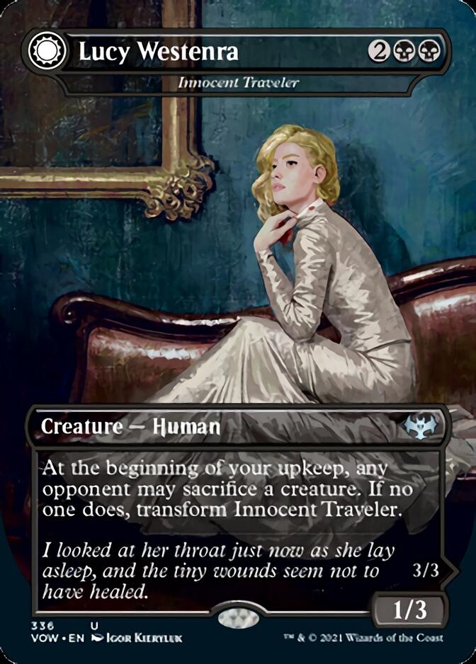 Innocent Traveler // Malicious Invader - Lucy Westenra // Lucy, Arisen Vampire [Innistrad: Crimson Vow] | Gamers Paradise