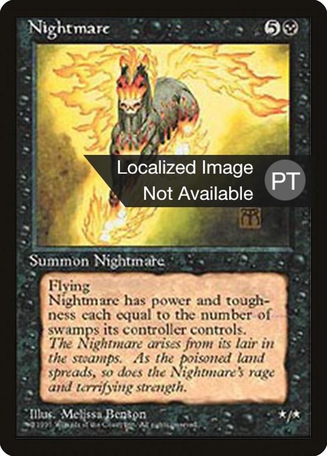 Nightmare [Fourth Edition (Foreign Black Border)] | Gamers Paradise