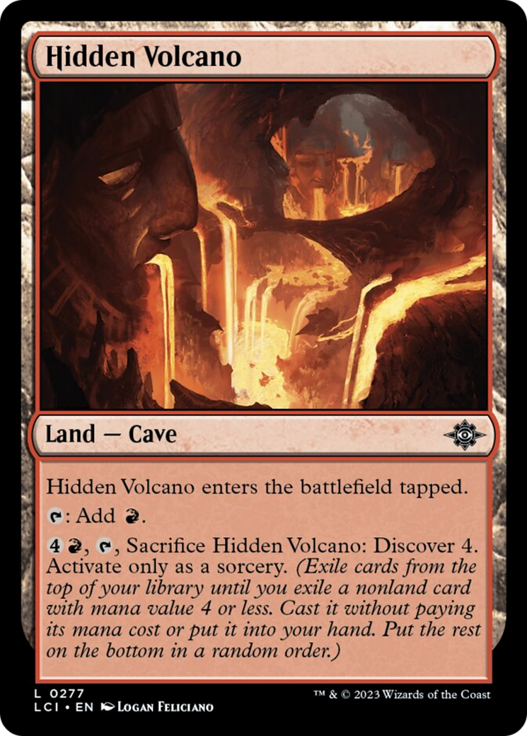 Hidden Volcano [The Lost Caverns of Ixalan] | Gamers Paradise