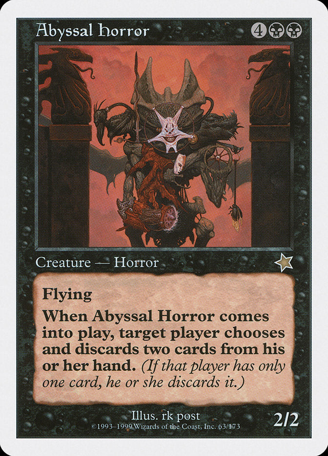 Abyssal Horror [Starter 1999] | Gamers Paradise