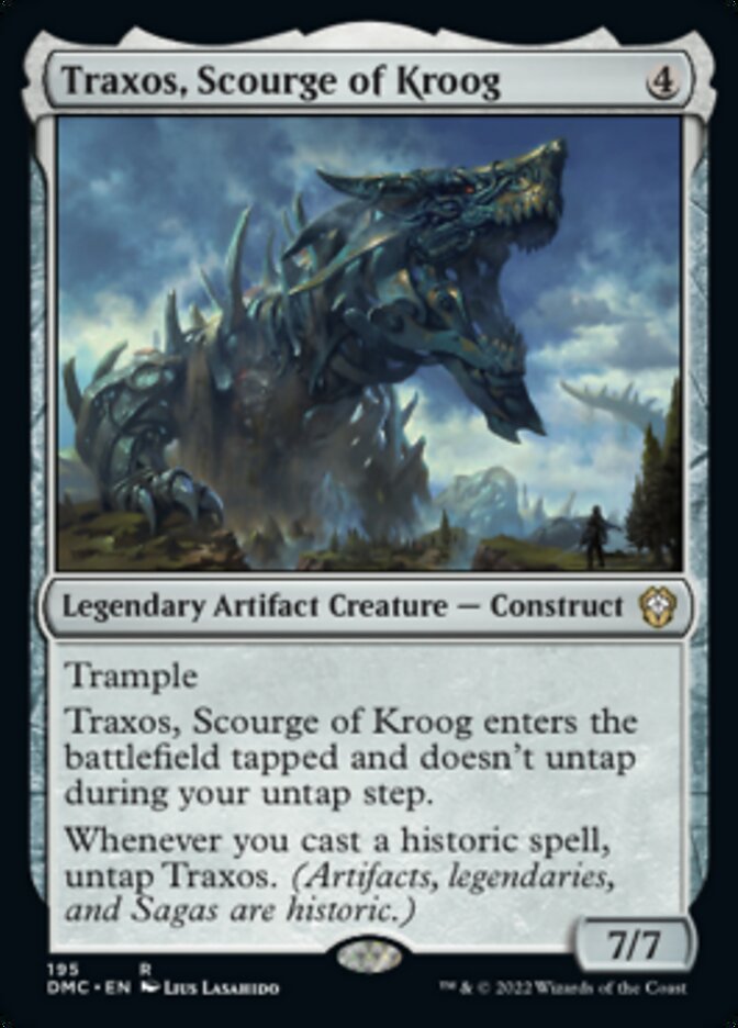 Traxos, Scourge of Kroog [Dominaria United Commander] | Gamers Paradise