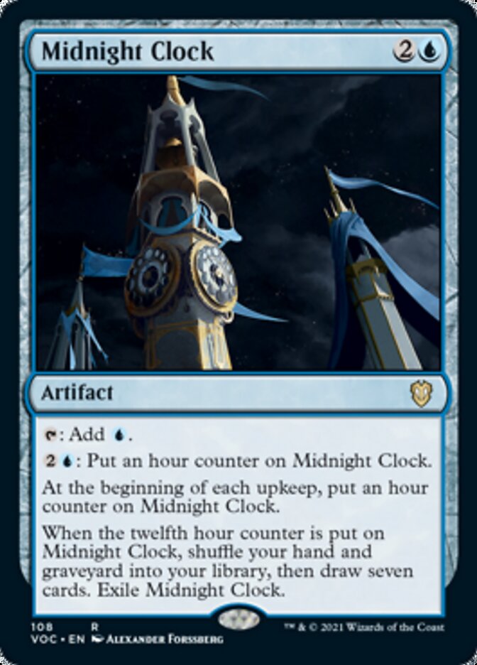 Midnight Clock [Innistrad: Crimson Vow Commander] | Gamers Paradise