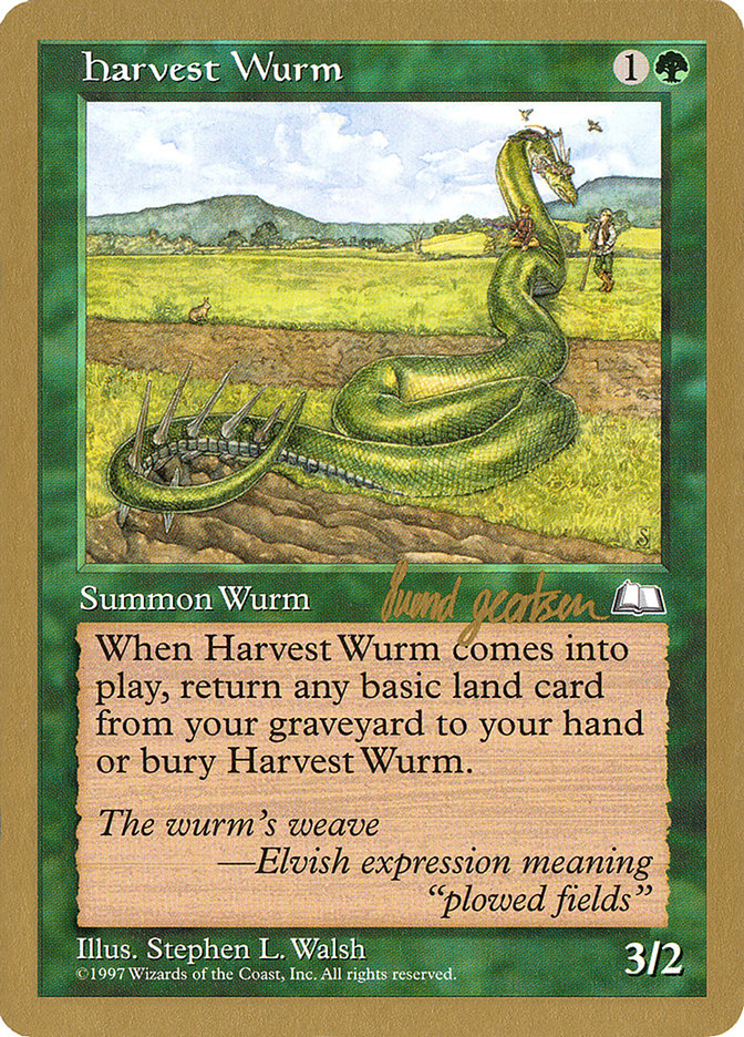 Harvest Wurm (Svend Geertsen) [World Championship Decks 1997] | Gamers Paradise