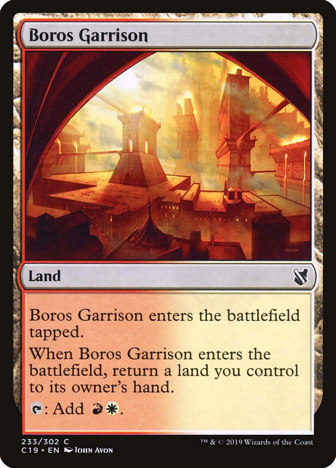 Boros Garrison [Commander 2019] | Gamers Paradise