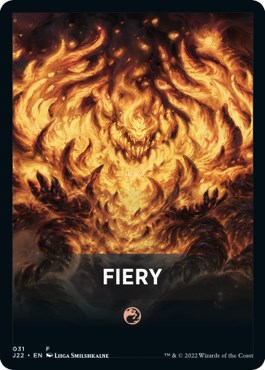 Fiery Theme Card [Jumpstart 2022 Front Cards] | Gamers Paradise