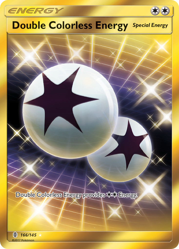 Double Colorless Energy (166/145) [Sun & Moon: Guardians Rising] | Gamers Paradise
