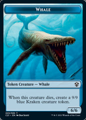 Beast (010) // Whale Double-Sided Token [Commander 2021 Tokens] | Gamers Paradise