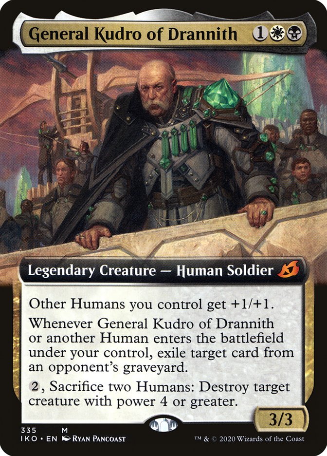 General Kudro of Drannith (Extended Art) [Ikoria: Lair of Behemoths] | Gamers Paradise